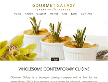 Tablet Screenshot of gourmetgalaxy.com